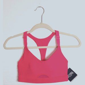 Victoria Sport Bra Raceback adjustable Body Wick  Dark Pink/Red? xs
